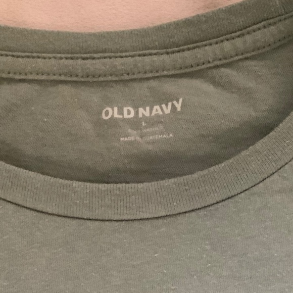 Men’s “Go with the flow” short sleeve t shirt Sz Lg Old Navy - Picture 2 of 6